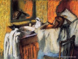 Mujer en su baño Mujer en su baño
