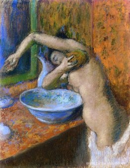 Mujer en su baño Mujer en su baño