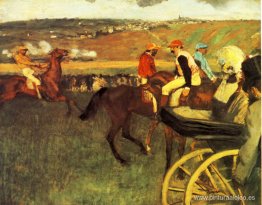 El hipódromo, jinetes aficionados El hipódromo, jinetes aficionados