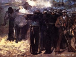 Estudio para "La ejecución del emperador Maximiliano" Estudio para "La ejecución del emperador Maximiliano"
