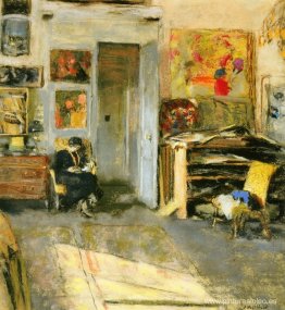 Madame Losse Hessel en el estudio de Vuillard Madame Losse Hessel en el estudio de Vuillard