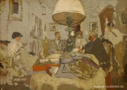 Los amigos alrededor de la mesa, St. Jacut Los amigos alrededor de la mesa, St. Jacut