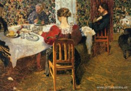 El fin del desayuno en Madame Vuillard El fin del desayuno en Madame Vuillard