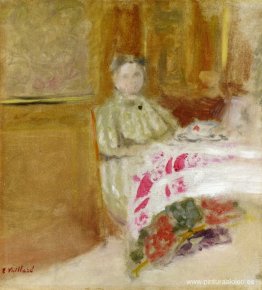 Madame Vuillard en la mesa Madame Vuillard en la mesa
