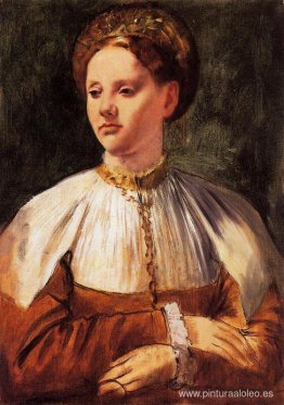 Retrato de una mujer joven (después de Bacchiacca) Retrato de una mujer joven (después de Bacchiacca)