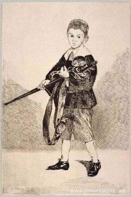El niño con una espada El niño con una espada