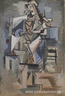 Sin título (Figura cubista) Sin título (Figura cubista)