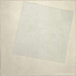 Composición suprematista: blanco sobre blanco Composición suprematista: blanco sobre blanco