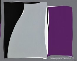 Curvas negras y grises con morado Curvas negras y grises con morado