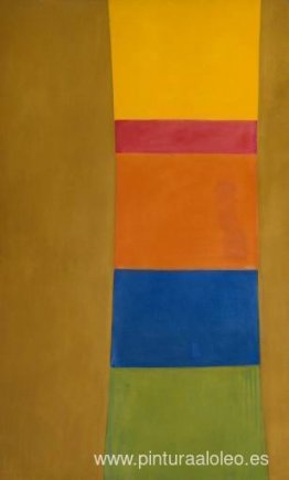 Columna de color sobre ante. Columna de color sobre ante.