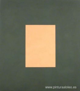 Naranja claro con verde claro, agosto de 1989 Naranja claro con verde claro, agosto de 1989