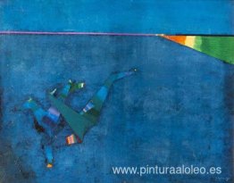 Composición (fondo azul) Composición (fondo azul)