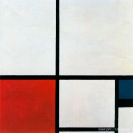 Composición N. 1 con Rojo y Azul Composición N. 1 con Rojo y Azul