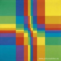 Nueve series de colores sistemáticas con compresión horizontal y Nueve series de colores sistemáticas con compresión horizontal y