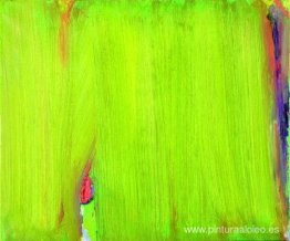 Verde pequeño con mancha rosa. Verde pequeño con mancha rosa.