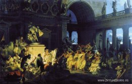 Orgía romana en tiempos de los Césares Orgía romana en tiempos de los Césares