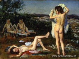 Cuatro chicos desnudos Cuatro chicos desnudos
