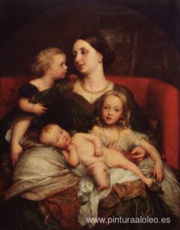Sra. George Augustus Frederick Cavendish Bentinck y sus hijos Sra. George Augustus Frederick Cavendish Bentinck y sus hijos