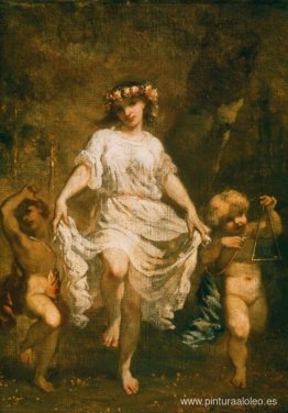 NINFA Y CUPIDOS NINFA Y CUPIDOS