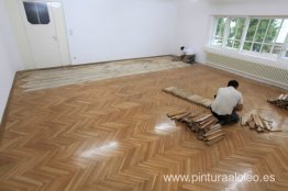 Eliminación del suelo de madera, Grafisches Kabinett, Secesión Eliminación del suelo de madera, Grafisches Kabinett, Secesión