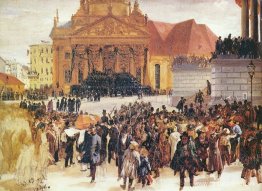 Aufbahrung der Märzgefallenen Aufbahrung der Märzgefallenen