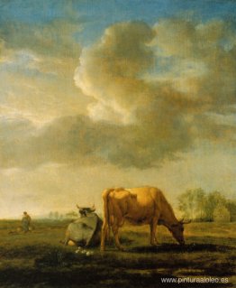 Vacas en un prado Vacas en un prado