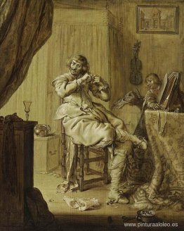 Un caballero en su tocador Un caballero en su tocador