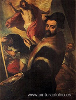 Autorretrato de Agostino Carracci Autorretrato de Agostino Carracci