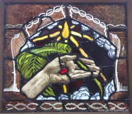 La Mano de Cristo. La palma de la paz La Mano de Cristo. La palma de la paz