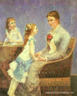 Madame Bouchet y sus hijas Madame Bouchet y sus hijas