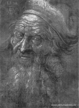 cabeza de un anciano cabeza de un anciano