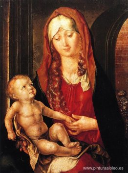 Virgen y Niño ante un arco Virgen y Niño ante un arco