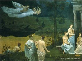 El Bosque Sagrado apreciado por las artes y las musas (detalle) El Bosque Sagrado apreciado por las artes y las musas (detalle)