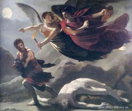 Justicia y Venganza Divina persiguiendo el Crimen Justicia y Venganza Divina persiguiendo el Crimen