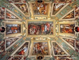 Decoración del techo Palazzo Vecchio, Florencia Decoración del techo Palazzo Vecchio, Florencia