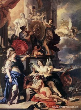 Alegoría de un reinado Alegoría de un reinado