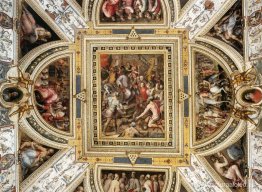 Decoración del techo Palazzo Vecchio, Florencia Decoración del techo Palazzo Vecchio, Florencia