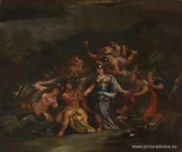 Minerva como protectora de las artes y las ciencias Minerva como protectora de las artes y las ciencias