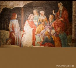 Joven recibido por siete artes liberales Joven recibido por siete artes liberales