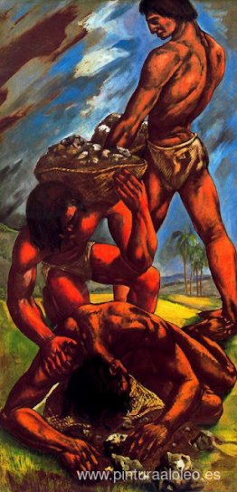 Extracto de mural indio Extracto de mural indio