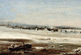 Hielo a la deriva en el Volga Hielo a la deriva en el Volga