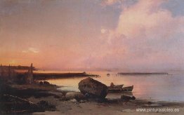 Orilla del mar en los alrededores Oranienbaum Orilla del mar en los alrededores Oranienbaum