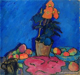 Naturaleza muerta con begonia Naturaleza muerta con begonia