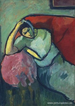 mujer sentada mujer sentada