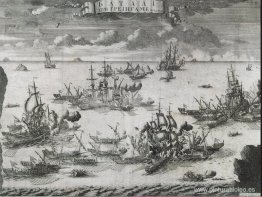 La batalla de Grengam, 27 de junio de 1720 La batalla de Grengam, 27 de junio de 1720