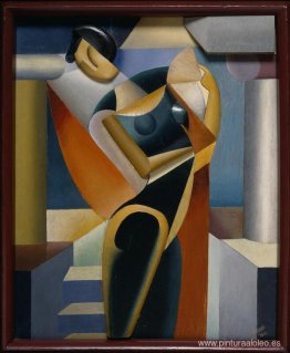 Mujer con abanico II Mujer con abanico II