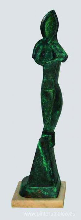 Figura femenina de pie Figura femenina de pie