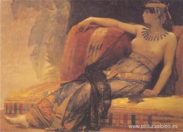 Cleopatra, estudio preparatorio para 'Cleopatra probando venenos Cleopatra, estudio preparatorio para 'Cleopatra probando venenos