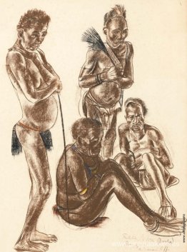 Hombres de la tribu Banda Hombres de la tribu Banda