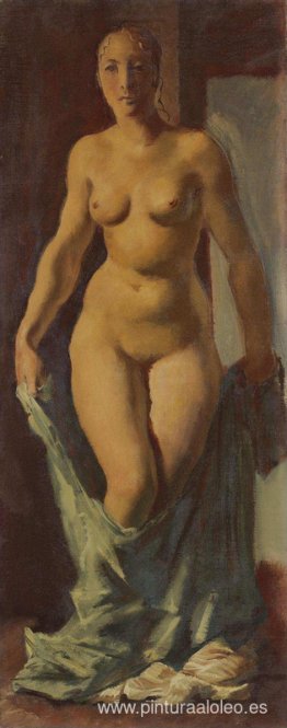 desnudo de pie desnudo de pie